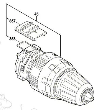 Boitier engrenage réf. 2 609 199 295 Bosch